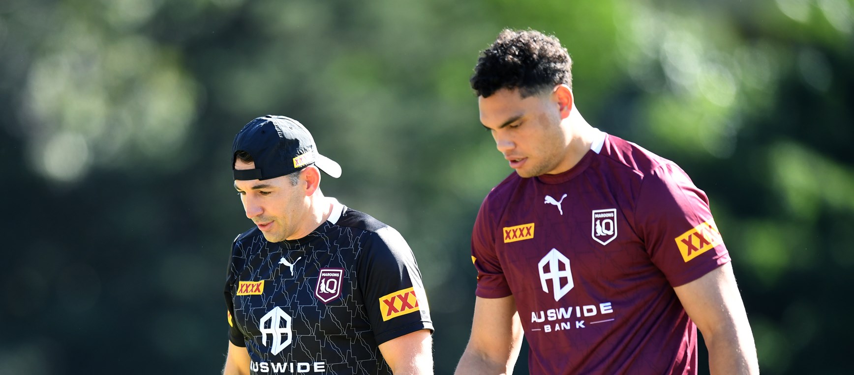In pictures: Slater's first Maroons training session