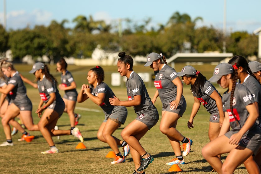 Training hard. Photo: Jorja Brinums/QRL