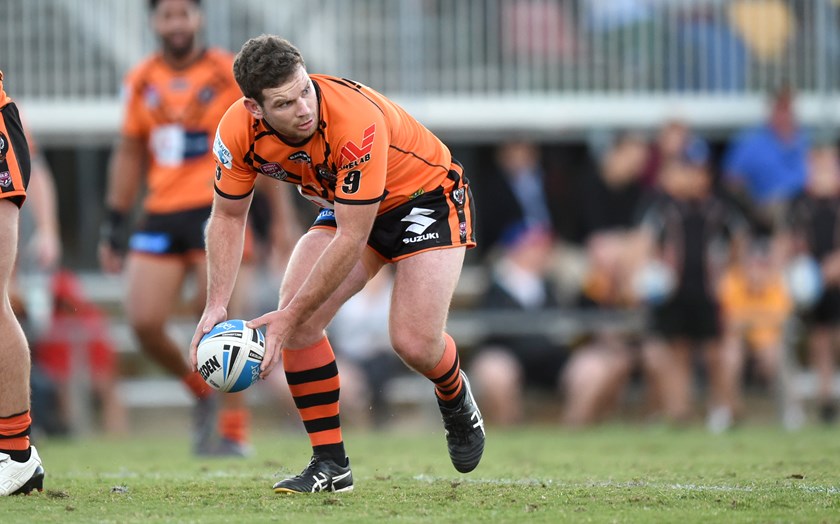 Ostwald playing for the Tigers. 