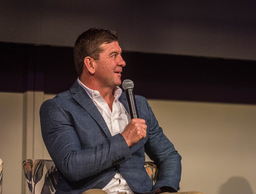 Jason Demetriou speaking at the event. Photo: Chris Robson