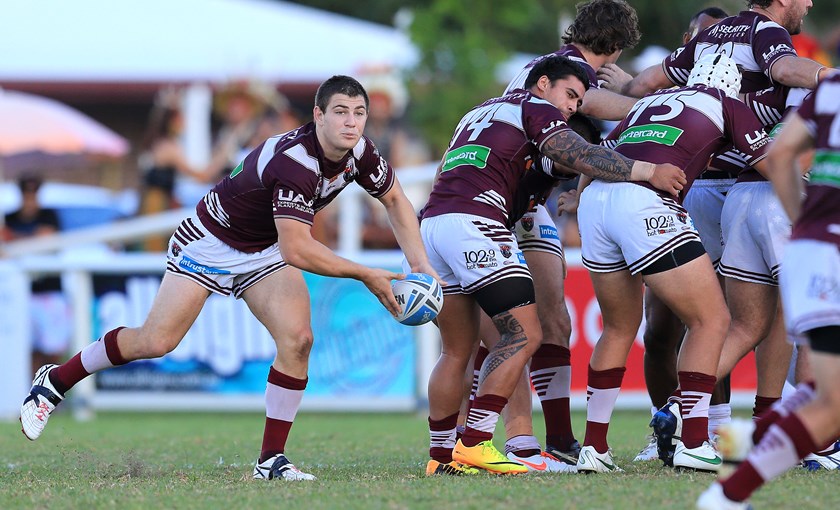 Jacks playing for the Burleigh Bears.