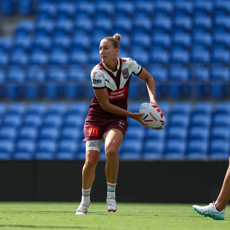 In pictures: Maroons captain's run ahead of Game I
