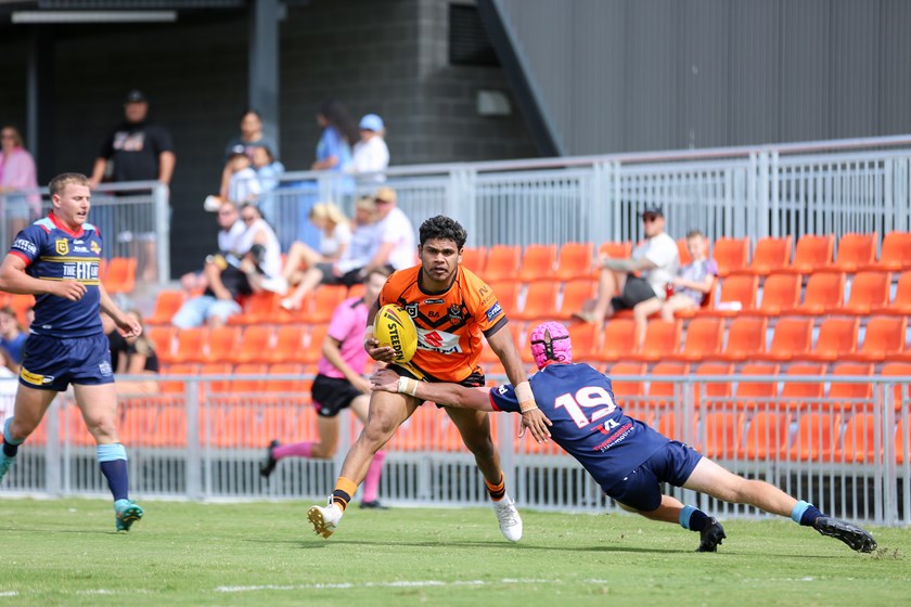 Glen Fisher playing in Round 1. Photo: Rikki-Lee Arnold/QRL