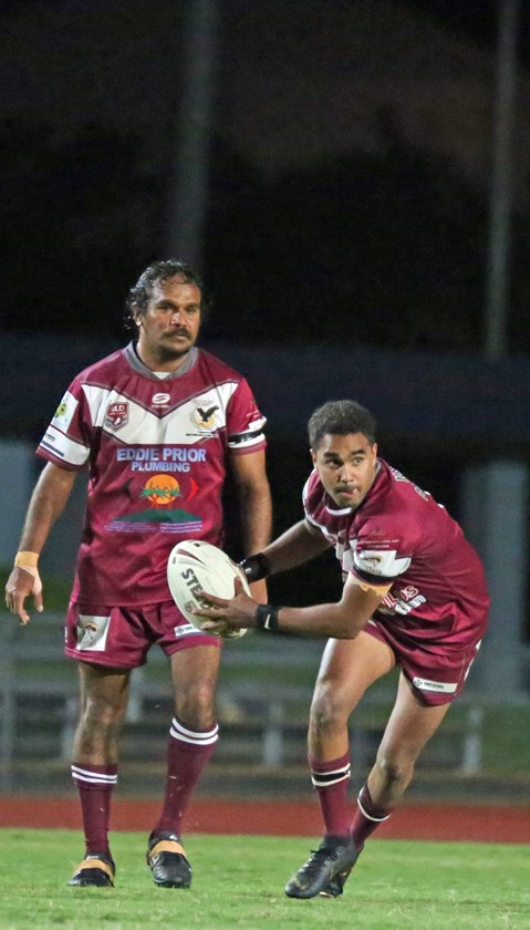 Ammiel Harris from Yarrabah Seahawks is one of the A Grade medal contenders. Photo: Maria Girgenti