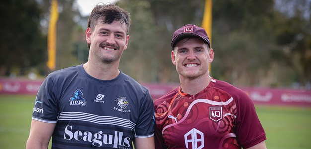 In pictures: Tweed help Maroons prepare for Game III