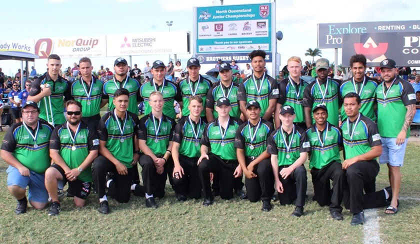 The winning Townsville Under 16 boys team
