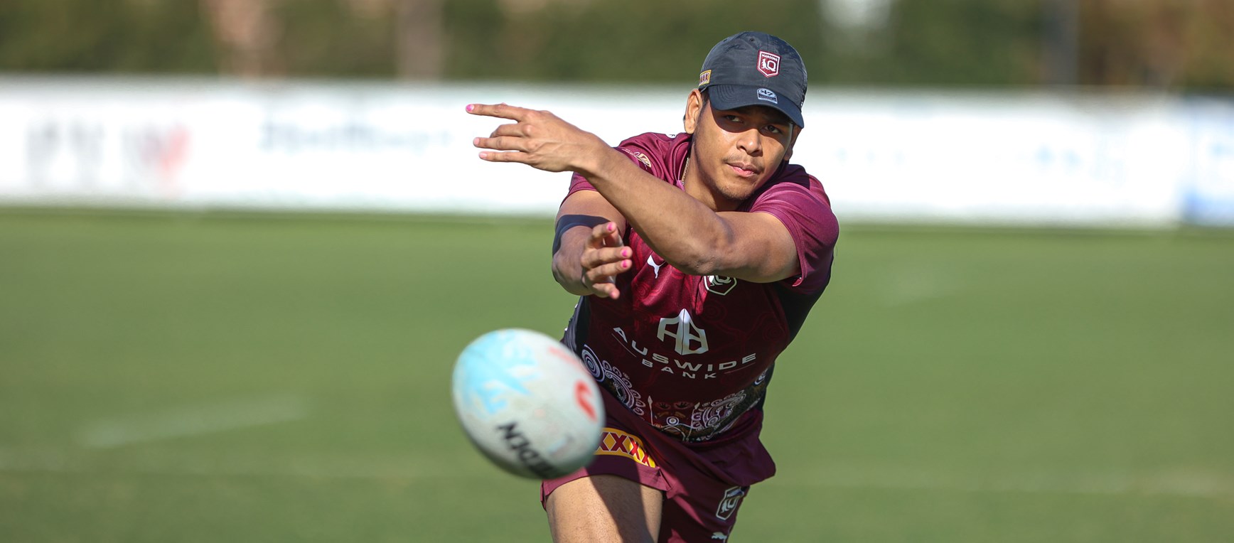 In pictures: Preparation continues for Maroons in Perth