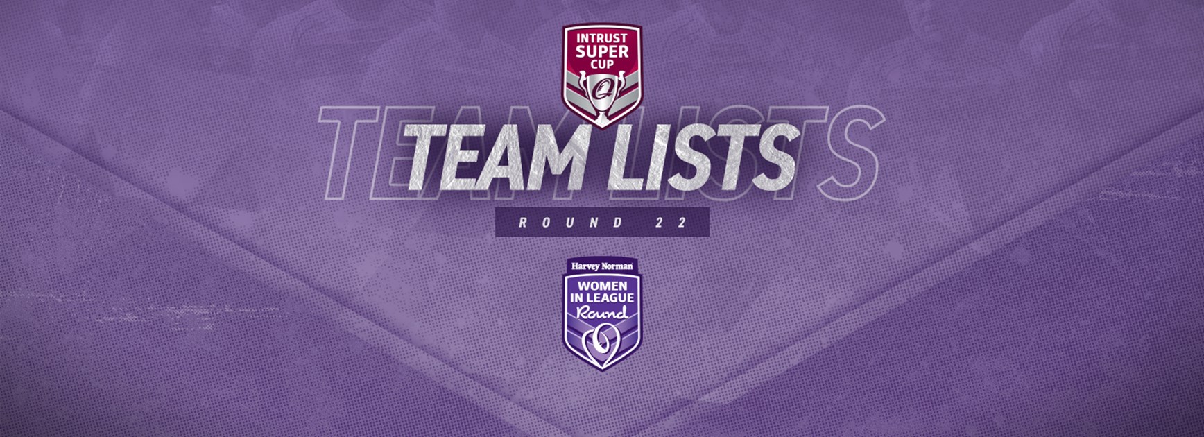 Intrust Super Cup Round 22 team lists