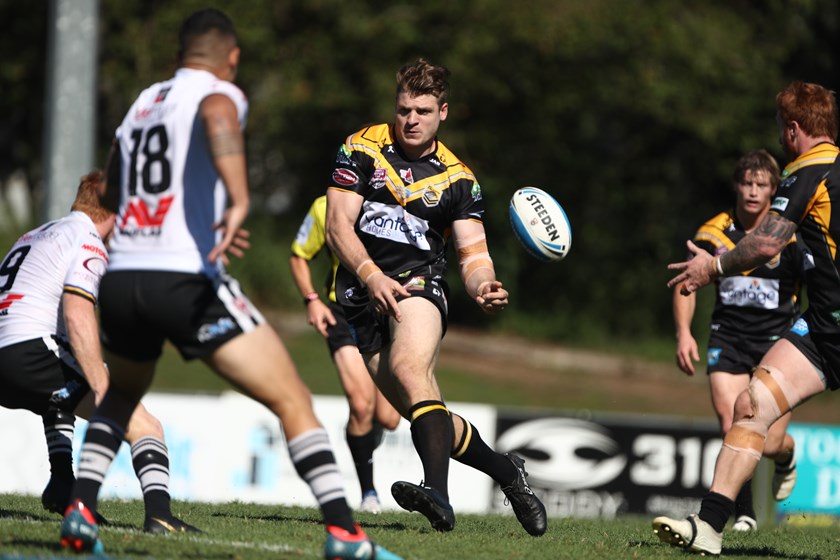 Lachlan Roe in action. Photo: QRL Media