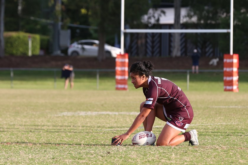 Zahara Temara has been in fine form for the Burleigh Bears in 2021. Photo: Jorja Brinums / QRL