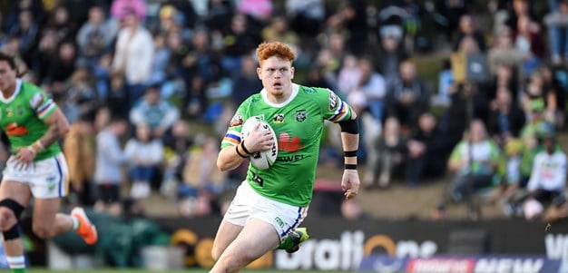 Raiders NRL Rookies of the Year - Bailey Simonsson and Corey Horsburgh