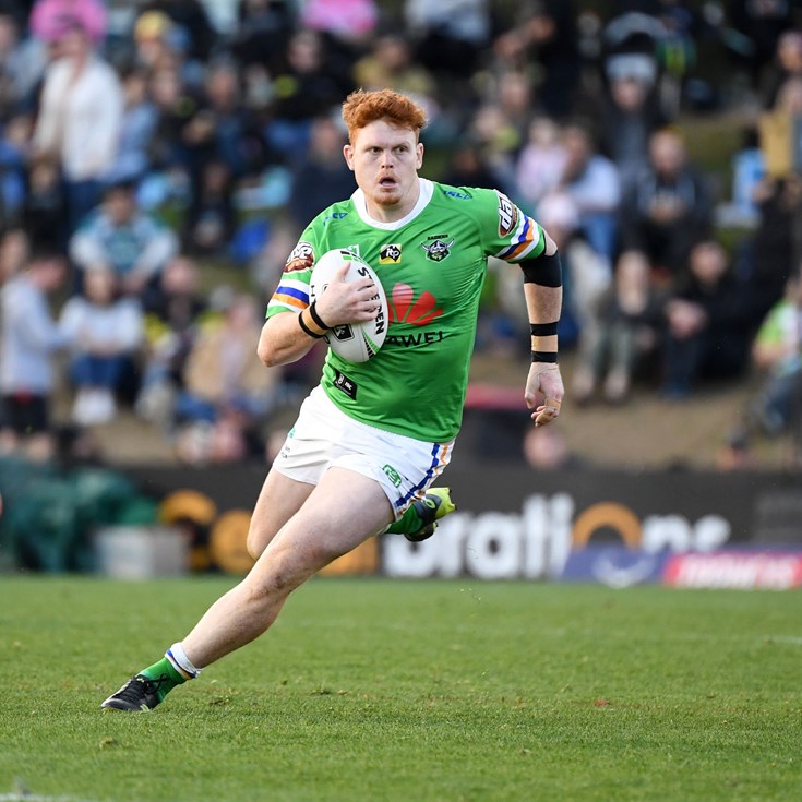 Raiders NRL Rookies of the Year - Bailey Simonsson and Corey Horsburgh