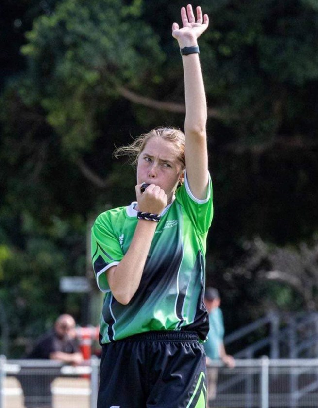 Tegan Kelly in action