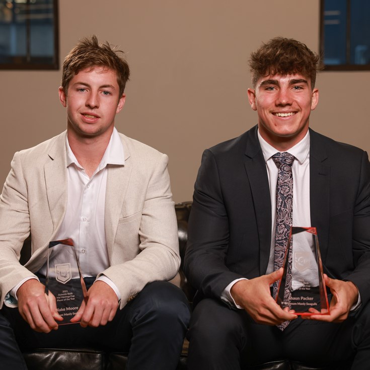 Auswide Bank Mal Meninga Cup Player of the Year tally