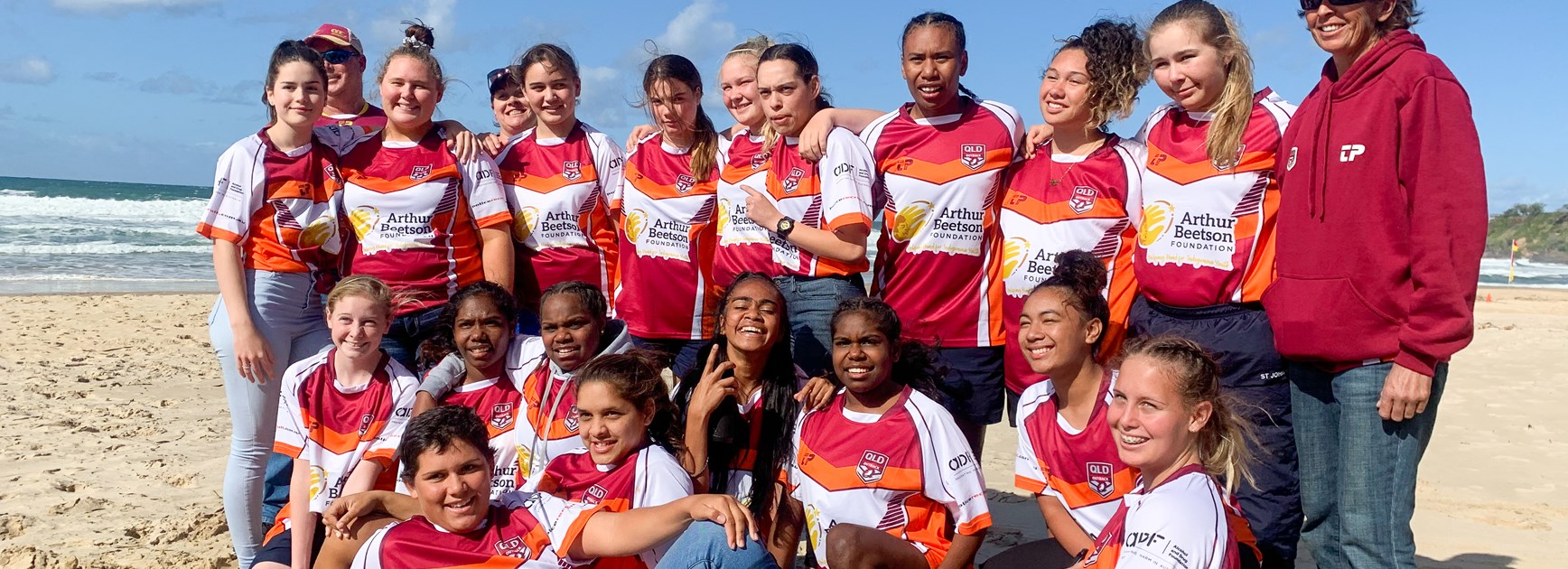 One of Queensland's junior Outback teams.