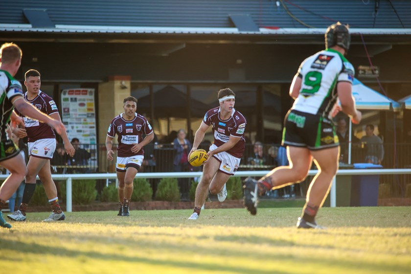 Burleigh Bears in action against Townsville Blackhawks in Round 6. Photo: Erick Lucero / QRL