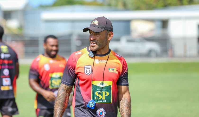 Aiton in Hunters pre-season. Photo: Rikki-Lee Arnold/QRL