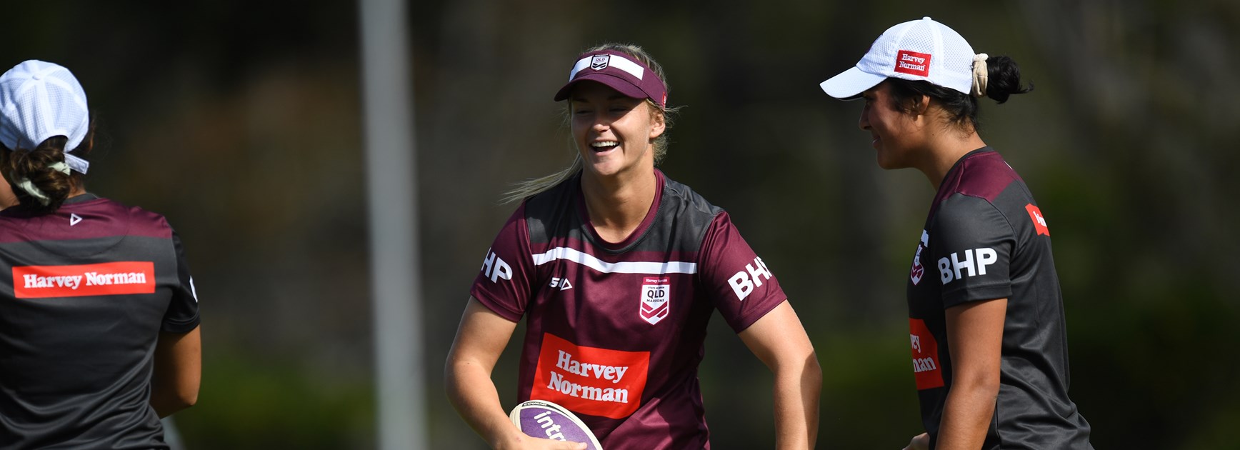 Maroons head to far north for rugby league clinics