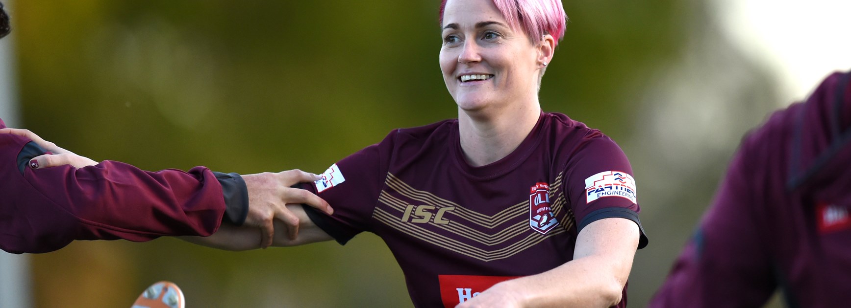 The juggle is real: woman, rugby league star, dance mum