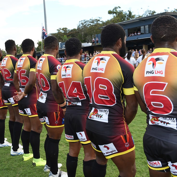 PNG Hunters name extended pre-season training squad