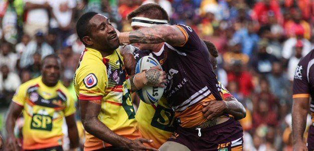Broncos defeat spirited Hunters in trial