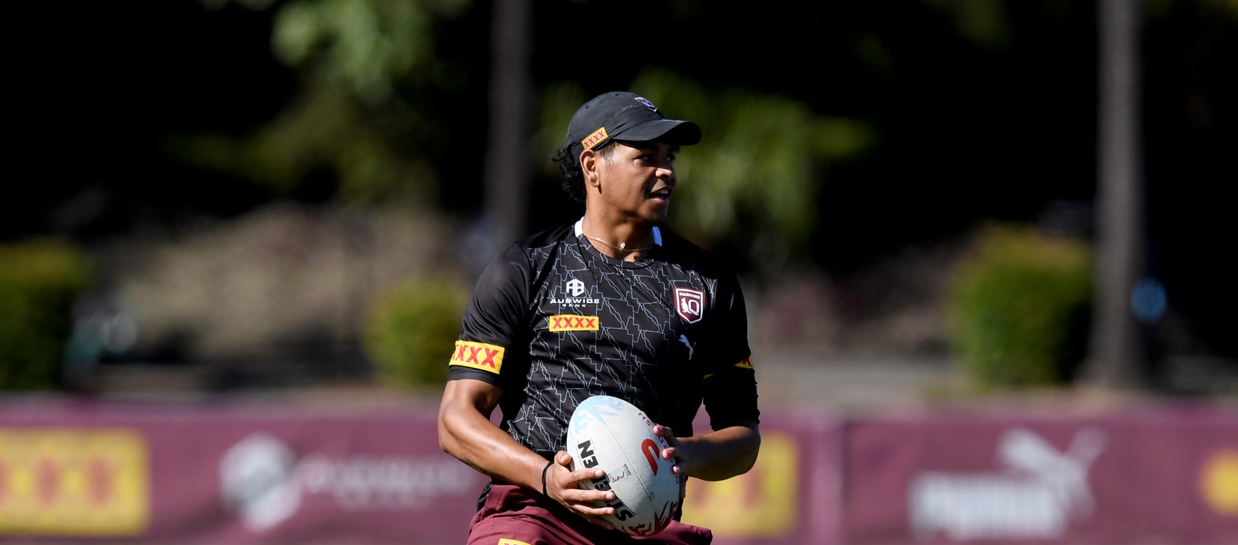 In pictures: Big session for the Maroons