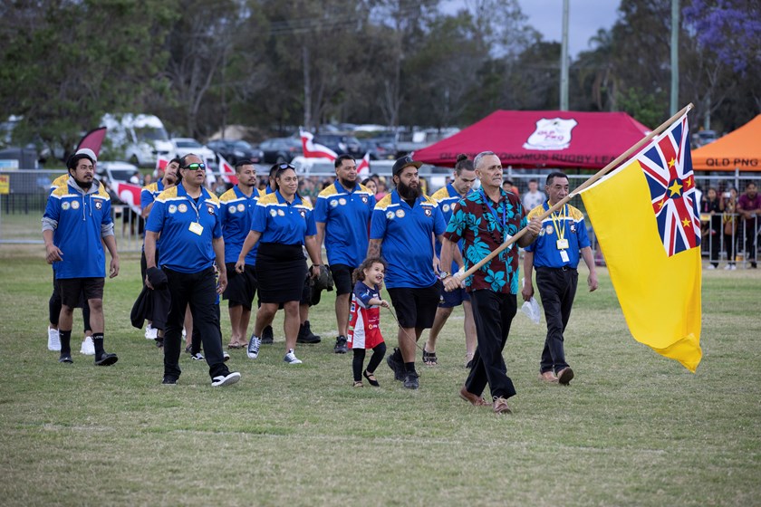 Niue returned to QPICC in 2021 with an open men's team. Photo: Jim O'Reilly / QPICC