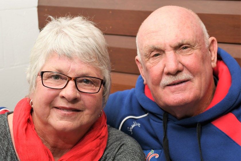 Atherton Roosters Life Member Kev Shaw and his wife Carol attended the Ladies luncheon Photos: Darryl Day