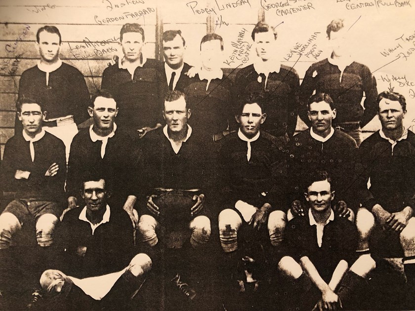 The Stanthorpe Rugby League team in 1920.