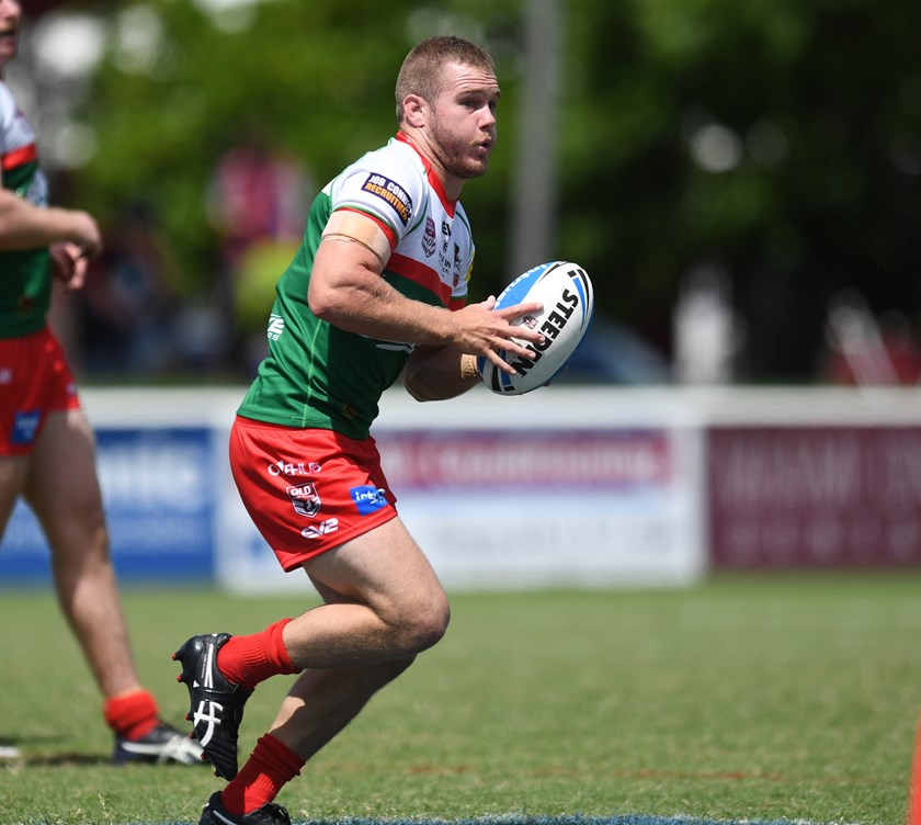 Sam Scarlett in action in Round 1 of 2020. Photo: QRL