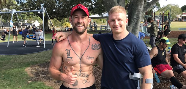 Marathon men: How Dean inspired Shea's latest challenge