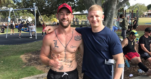 Marathon men: How Dean inspired Shea's latest challenge | QRL