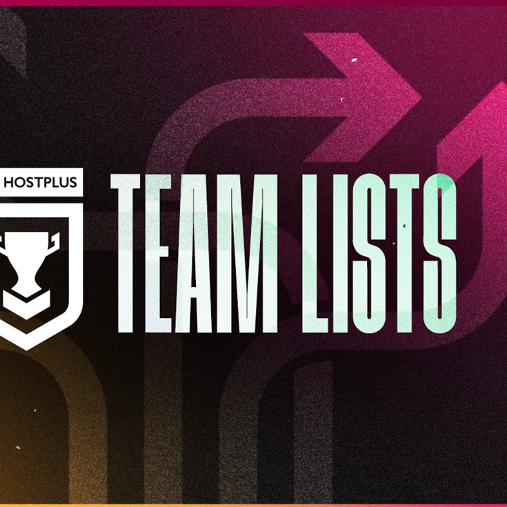 Round 11 Hostplus Cup team lists