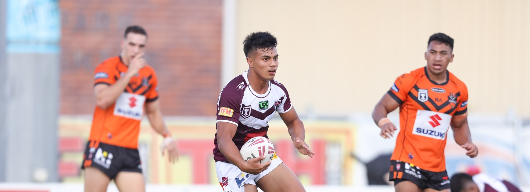 Kini in action in Round 7. Photo: Dylan Parker Photography/QRL