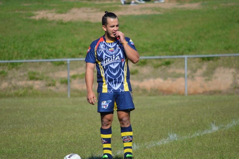 Colombian player Seb Martinez. Photo: Mike Simpson
