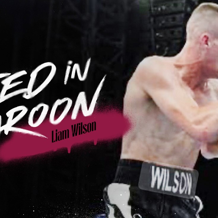 United in maroon: Liam Wilson