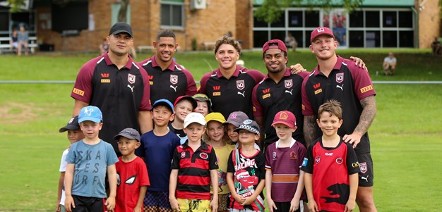 In pictures: Maroons visit Wests