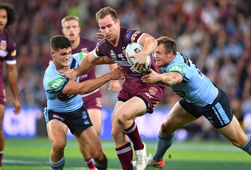 Michael Morgan playing in 2019. Photo: NRL Images