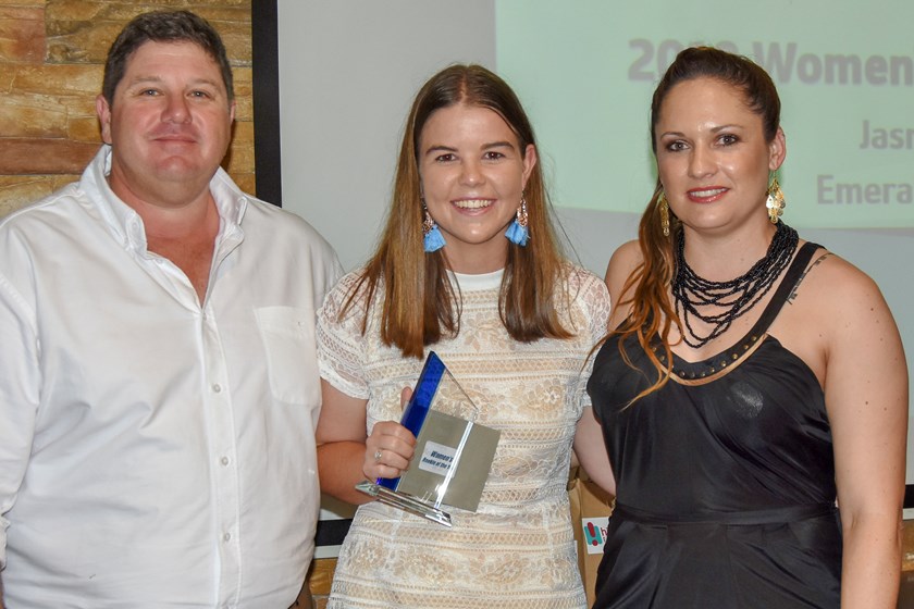 Walters was named this year's Central Highlands Women's Rookie of the Year.