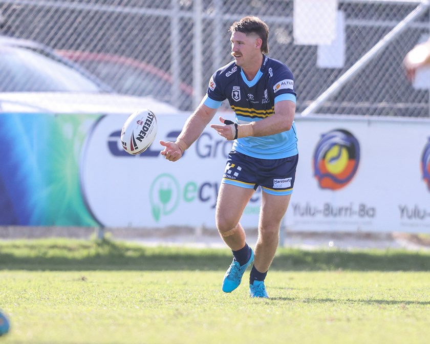 Wright in action. Photo: Dylan Parker/QRL