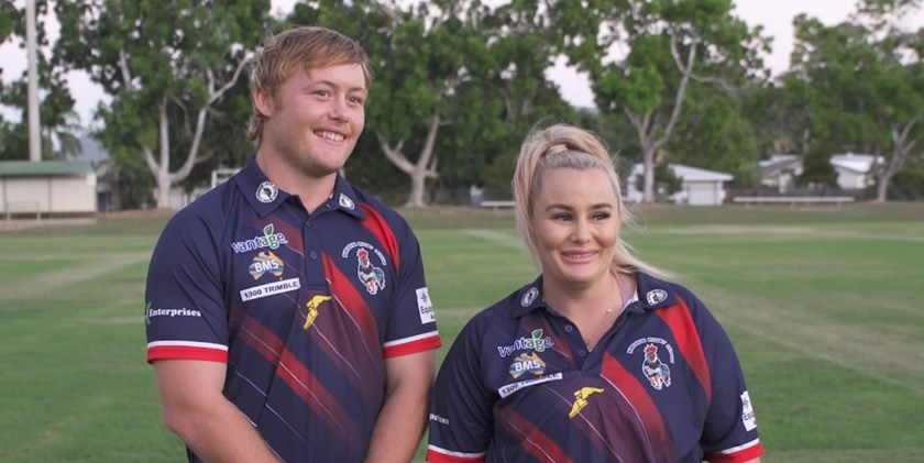Curtis and Kristen Dempsey. Photo: Bill Scurfield/QRL