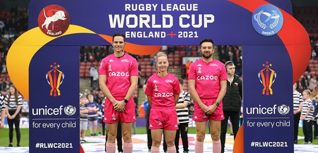 Klein, Sharpe to referee World Cup deciders