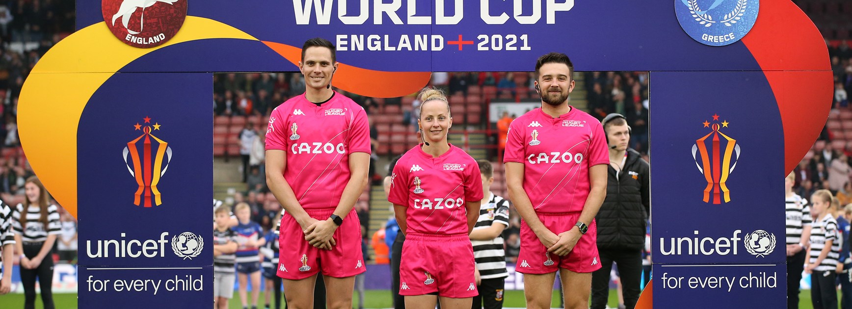 Klein, Sharpe to referee World Cup deciders