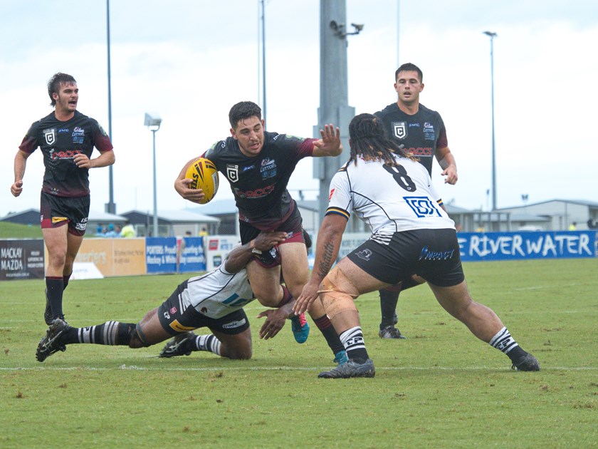Mackay Cutters in action against Souths Logan Magpies. Photo: Marty Strecker Photography
