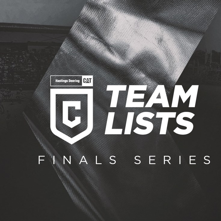 Hastings Deering Colts Finals Week 1 team lists