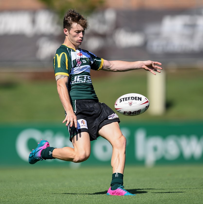 Sam Walker in action for the Ipswich Jets. Photo: QRL Media