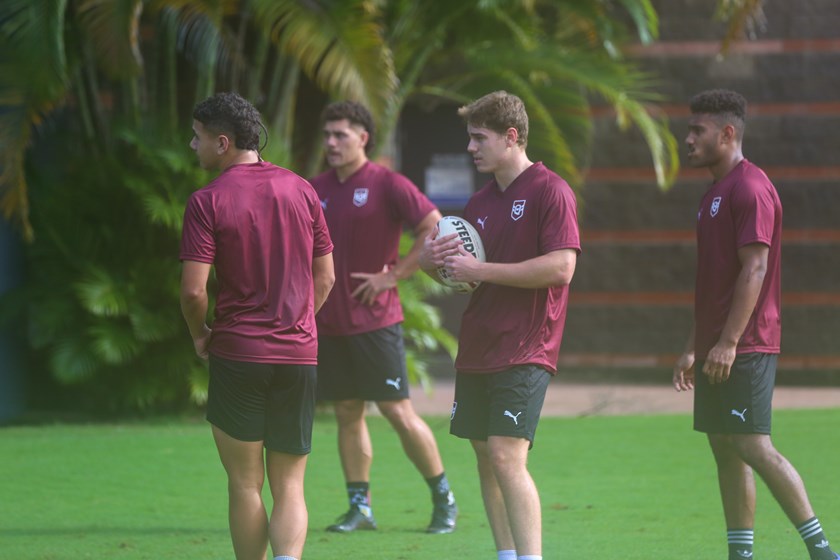 Tom Duffy at the Queensland Under 19 Boys extended squad training camp earlier this month. Photo: Colleen Edwards / QRL