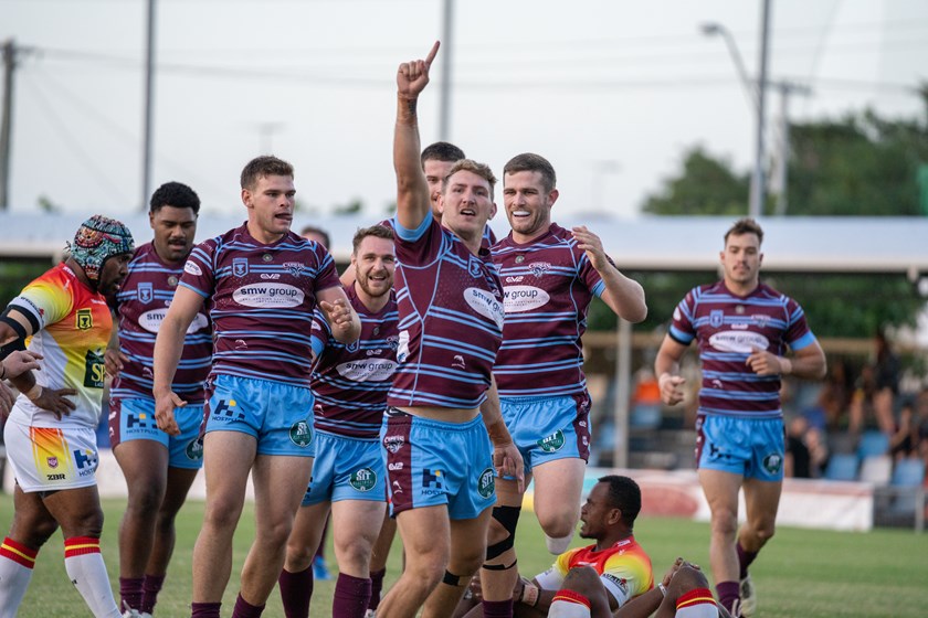 Jennings in Round 2. Photo: Luke Fletcher/QRL