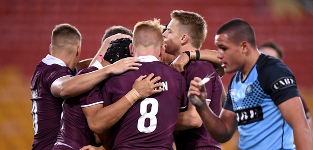 Queensland Under 18 team secure Origin night win