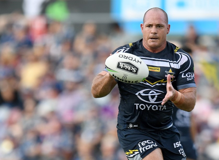 Matt Scott in action for the Cowboys this year. Photo: NRL Images